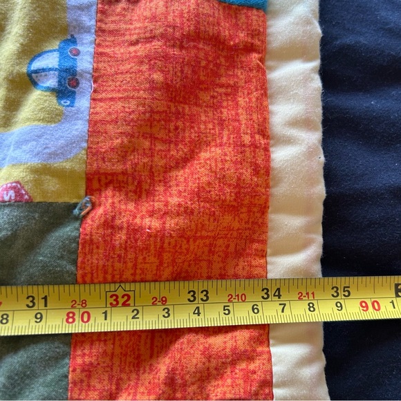 Vroom Vroom! Cars and Trucks Busy Street Handmade Baby Quilt On The Go
#0911242 - Picture 12 of 12